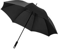 30" Halo-sateenvarjo, eksklusiivinen malli, musta liikelahja logopainatuksella